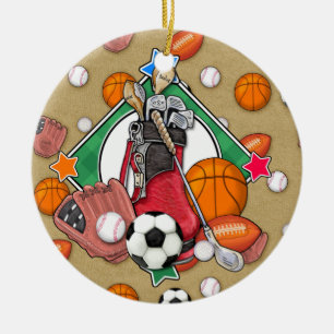 Sporttag/Ornament - SRF Keramikornament