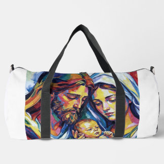 Sporttasche Jesus Maria und Josef Ölausdrucksform Duffle Bag