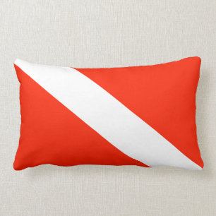 Sporttauchen-Flagge Lendenkissen