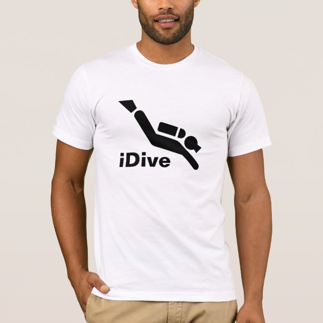 Sporttauchen-iDive T - Shirt (Vorderseite)