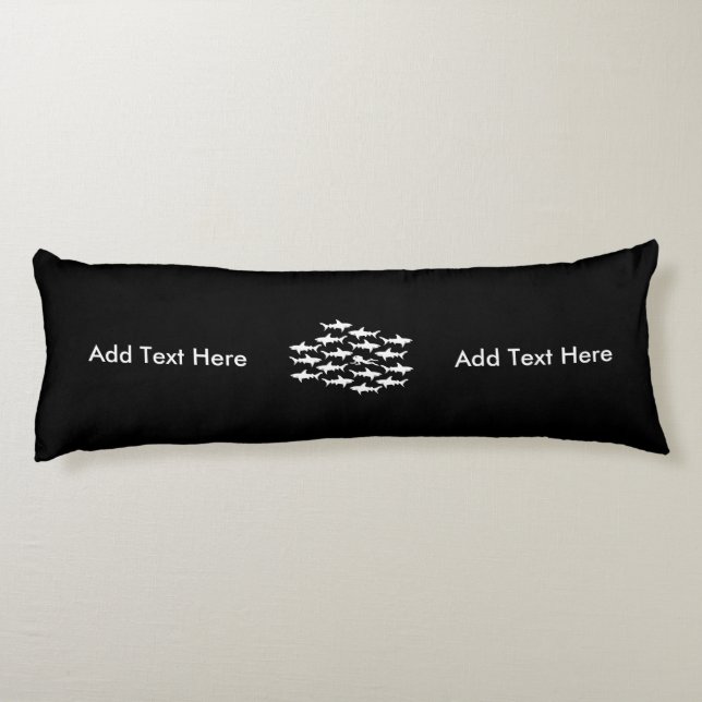 Sporttaucher-Schwimmen mit einer Schule der Seitenschläferkissen (Rückseite)