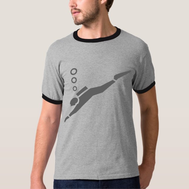 Sporttaucher T-Shirt (Vorderseite)