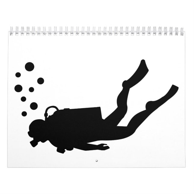 Sporttaucherblasen Kalender (Titelbild)