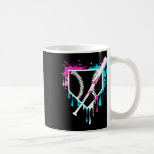 Sportteam Cool Baseball Zuhause Plate Tropfen mit Kaffeetasse