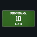 Sportteam Personalisierter Schreibtisch matt Schreibtischunterlage<br><div class="desc">Sportteam Personalisierter Schreibtisch matt</div>