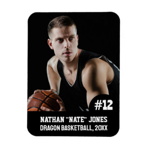 Sportteamspieler (7,62 cm x 10,16 cm) Foto-Magnet Magnet
