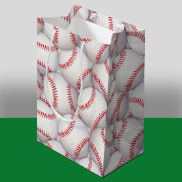 Sportthema Baseball Geburtstagsgeschenktasche Mittlere Geschenktüte