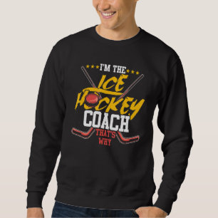 Sporttrainer Eishockey Trainer Sweatshirt
