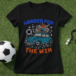 Sportturnier-Roadtrip Beladen zum Sieg T-Shirt