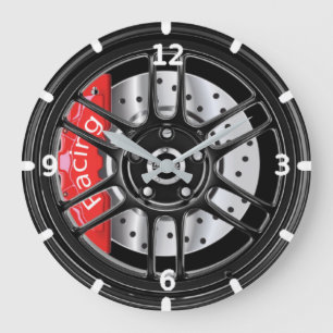 Sportuhr Bremssattel Große Wanduhr