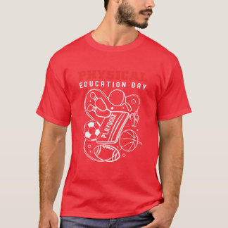 Sportunterricht Sport Lehrerfreund T-Shirt