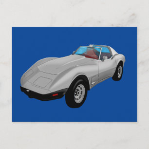 SPORTWAGEN 1970ER 1980ER JAHRE VINTAGE-POSTKARTEN POSTKARTE