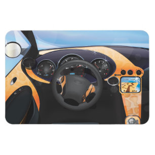 Sportwagen-Armaturenbrett Magnet