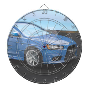 Sportwagen Dartscheibe