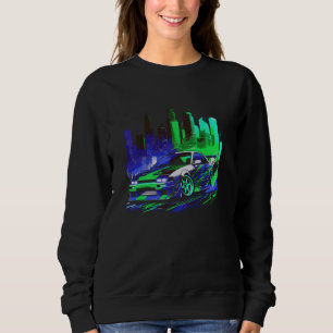 Sportwagen Drift Street Racing Men Boys Grafik Sweatshirt