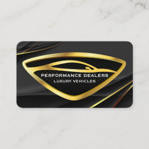 Sportwagen-Logo Auto-Service-Branche Visitenkarte