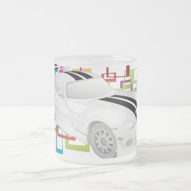 Sportwagen Mattglastasse (Mittel)