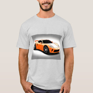 Sportwagen mit schlankem Design und moderner Ästhe T-Shirt