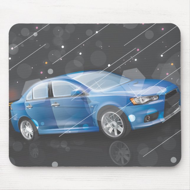 Sportwagen Mousepad (Vorne)
