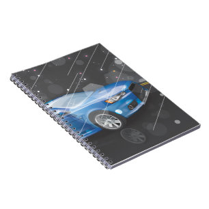 Sportwagen Notizblock