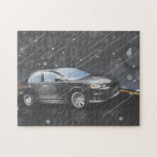 Sportwagen Puzzle