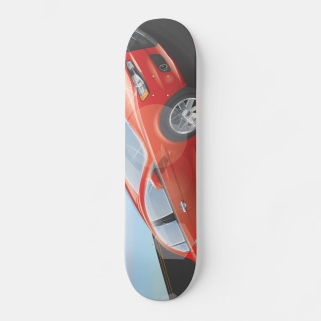 Sportwagen Skateboard (Vorderseite)