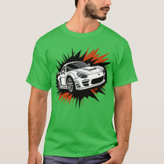 Sportwagen Splash eam Sportwagen Junge vintage T-Shirt