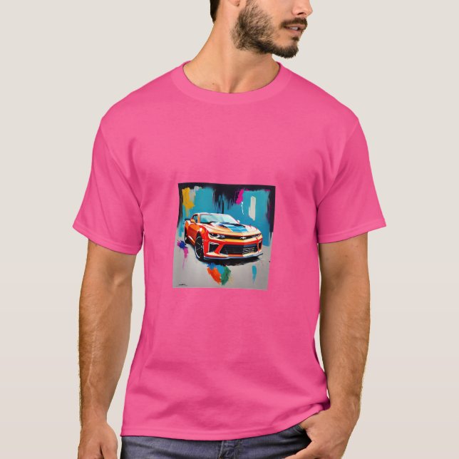Sportwagen T-Shirt (Vorderseite)