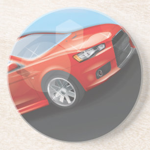 Sportwagen Untersetzer