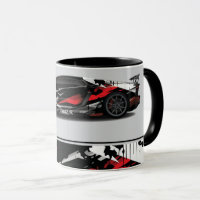 Sportwagen Zwei-Tone-Kaffee-Tasse