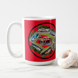 Sportwagenrennen Kaffeetasse
