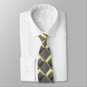 Sporty Abstrakt Print Necktie Krawatte