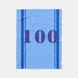 Sporty Blue Fleecedecke