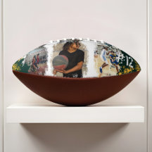 Sporty Custom Player Name & Nummer 3 Foto Collage