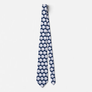 Sporty Elegance - Volleyball Themed Navy Blue Krawatte