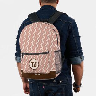 Sporty Fun Girls Basketballs Niedlich Bedruckter Rucksack