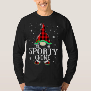 Sporty Gnome Buffalo Kariert Matching Family Chris T-Shirt