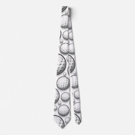 Sporty Golf Necktie Krawatte