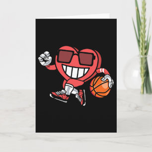 Sporty Heart Valentinstag Sketll Liebes Score Adu Karte