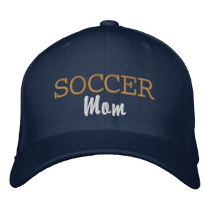 Sporty Soccer Mama bestickte Baseball Cap Baseballkappe