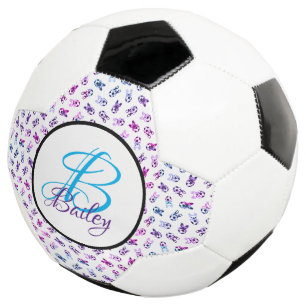 Sporty Soccer Puppies Mit Monogramm Fußballball Fußball