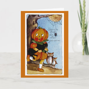 S'posin' ein Ghost lief nach Yoo-oo-oo! Karte