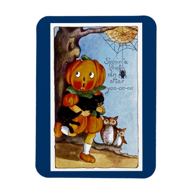 S'posin' ein Ghost lief nach Yoo-oo-oo! Magnet (Vertikal)