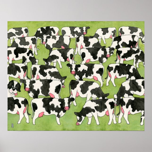 Spot den Hund! Repérez le chien! Poster (Vorne)