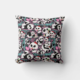 Spot den Panda! Panda Doodles Kissen