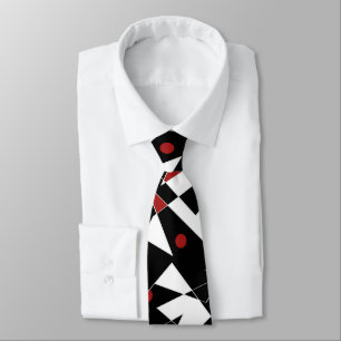 Spot die roten Bälle Krawatte