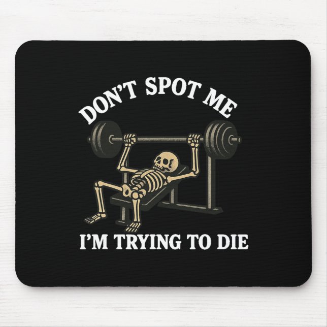 Spot mich nicht3  mousepad (Vorne)