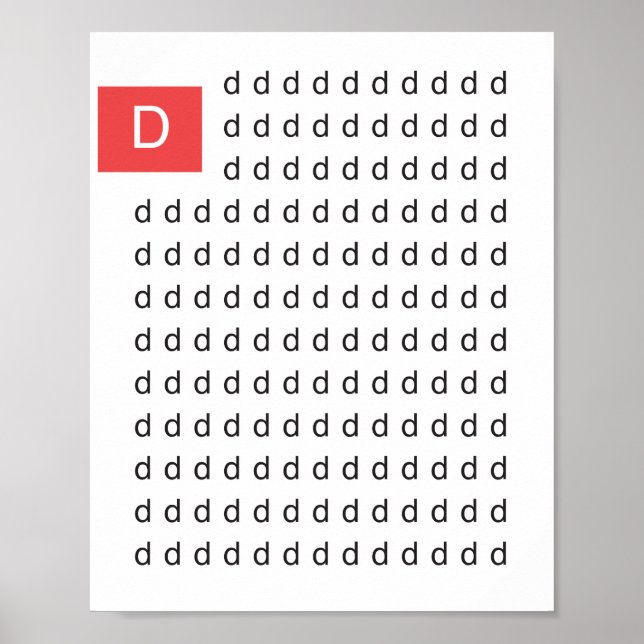 Spot the Arial - D Poster (Vorne)