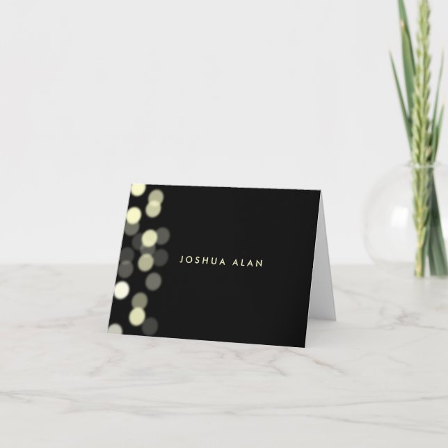 Spotlight Bar/Bat Mitzvah Danke Karte (Vorderseite)