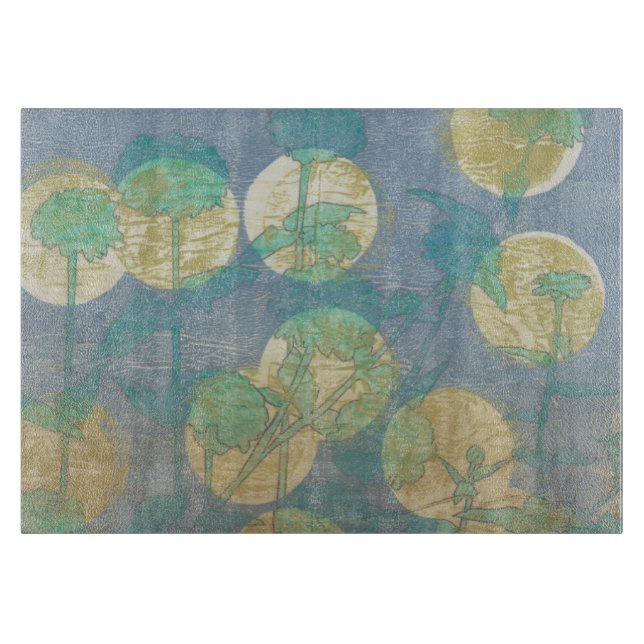 Spotlight Floral I Schneidebrett (Vorderseite)